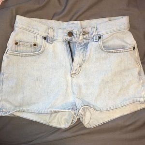 High waisted shorts